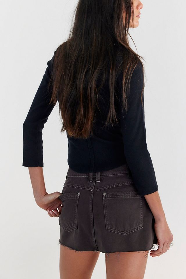 We The Free Lainey Low-Rise Mini Skirt #1