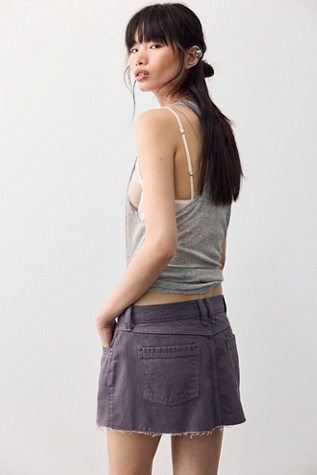 We The Free Lainey Low-Rise Mini Skirt