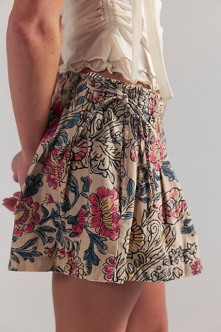 We The Free Printed Croquet Shorties at Free People, Size: XS