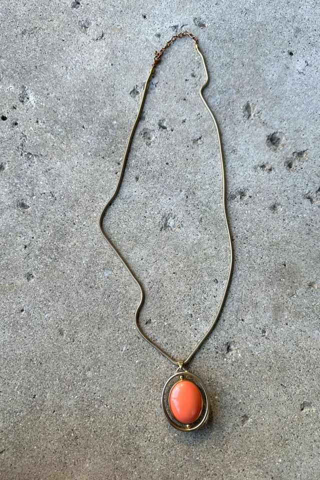 Vintage 1970s Mod Double Sided Necklace Selected by Cherry