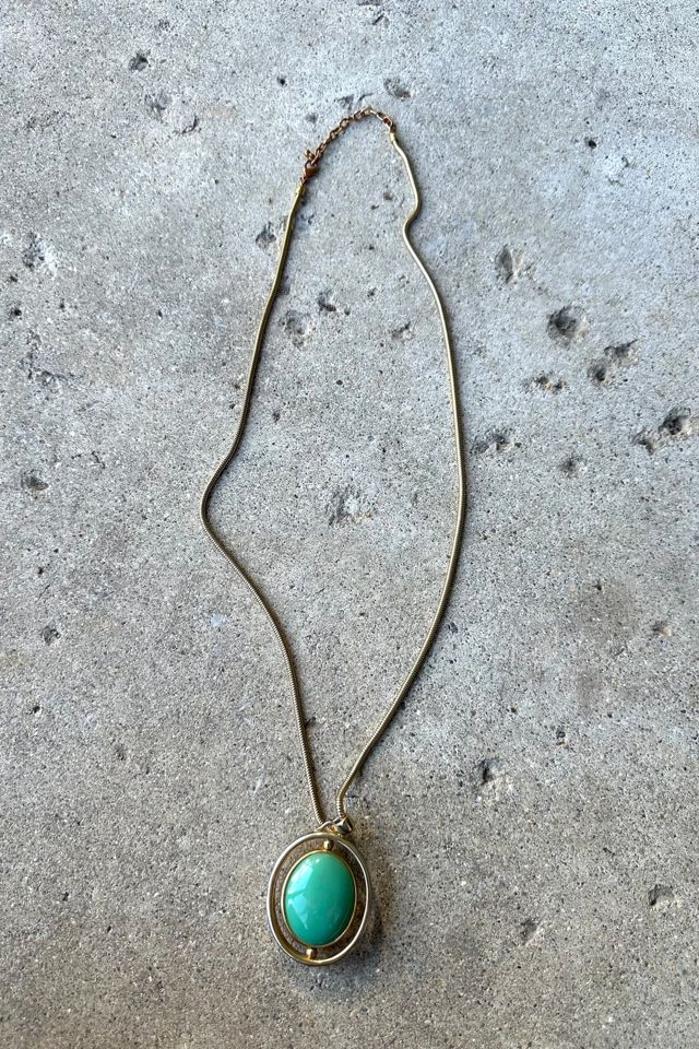 Vintage 1970s Mod Double Sided Necklace Selected by Cherry #1