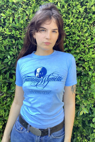 Vintage 1970s Tammy Wynette Tee Selected by Cherry