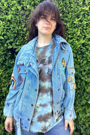 Vintage 1980s Customized Wizard of Oz Denim Jacket Selected by Cherry