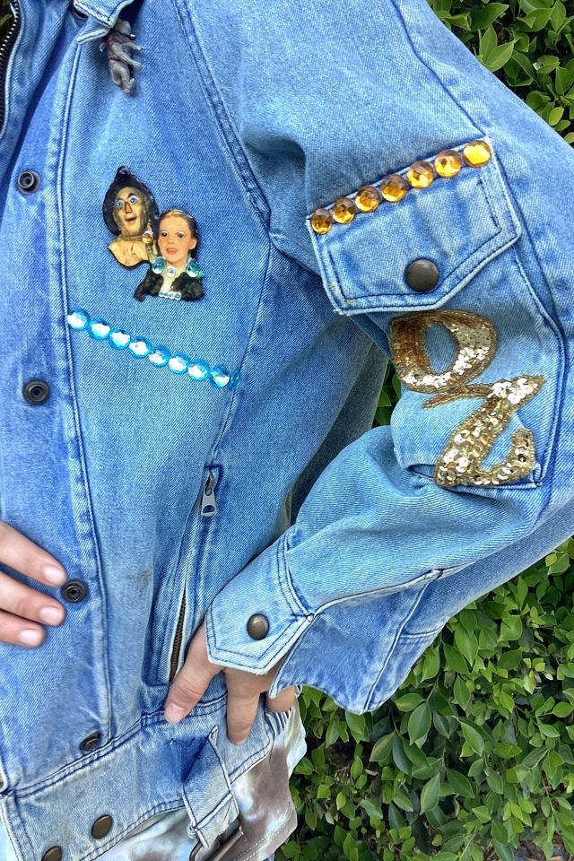 Vintage 1980s Customized Wizard of Oz Denim Jacket Selected by Cherry #3