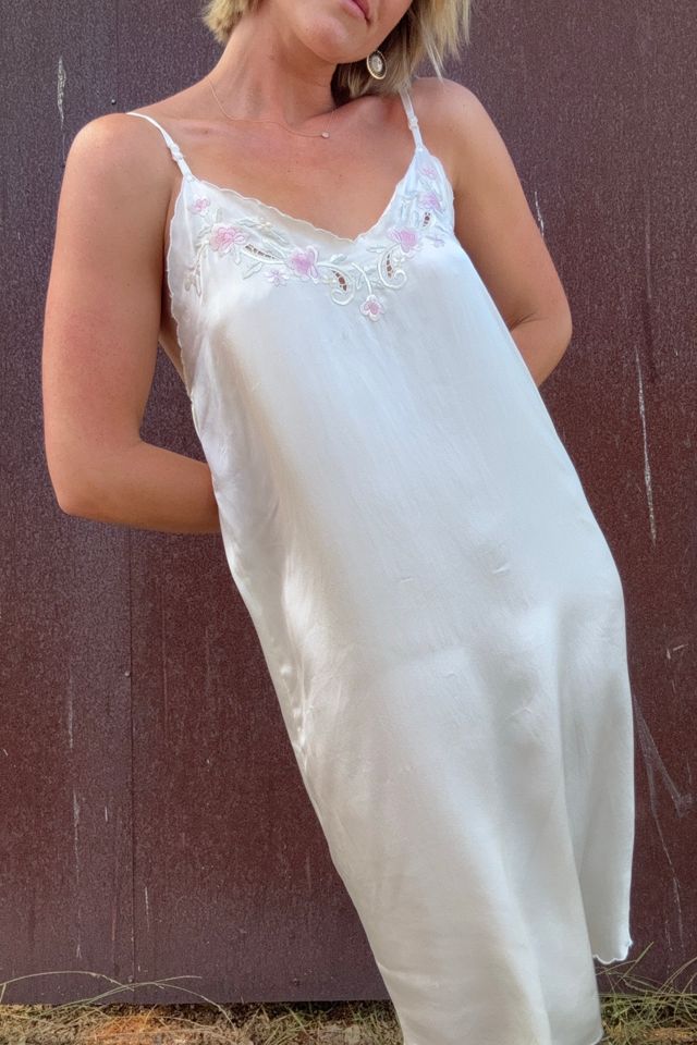 Vintage 1990s Silk Slip Selected by Kikos Kloset #1