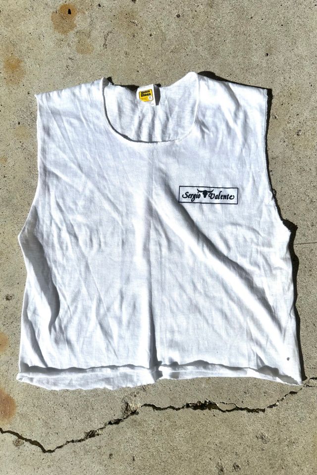 Vintage 1980s Sergio Valente Cropped Tee Selected by Cherry #1