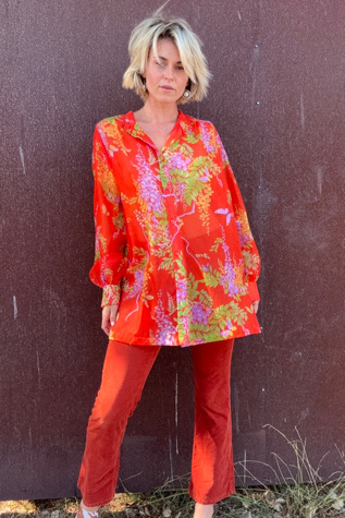 Vintage 1970s Sheer Blouse Selected by Kikos Kloset