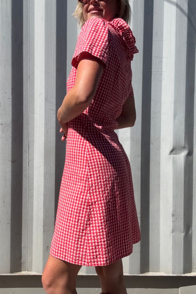 Vintage 1970s Gingham Dress Selected by Kikos Kloset #3