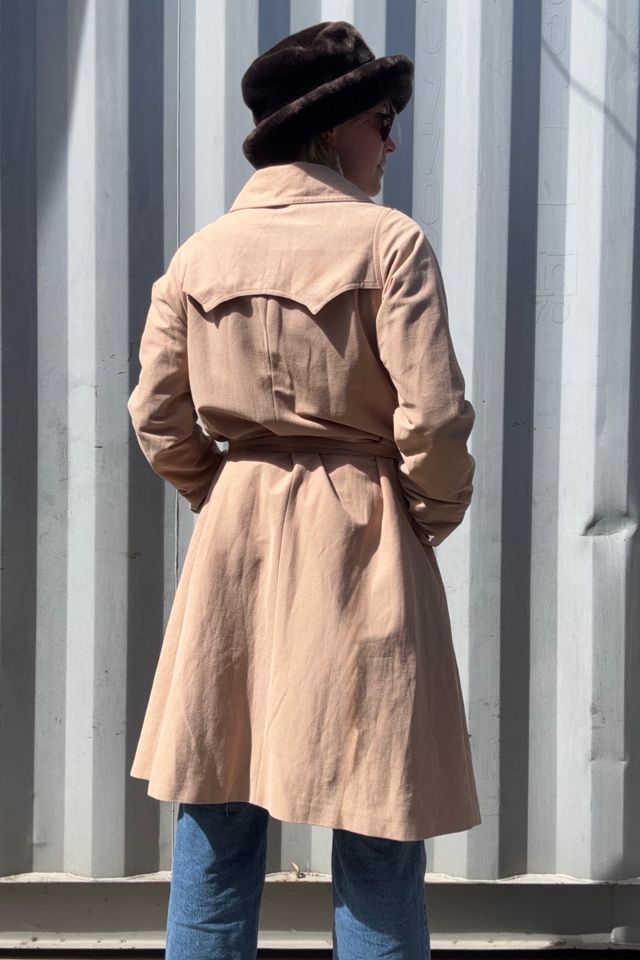 Vintage 1970s Trench Coat Selected by Kikos Kloset #3