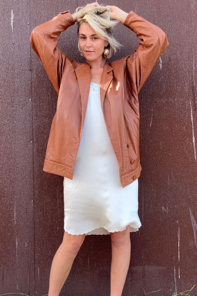 Vintage 1980s Leather Jacket Selected by Kikos Kloset #1