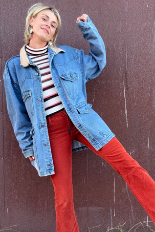 Vintage 1990s Denim Jacket Selected by Kikos Kloset