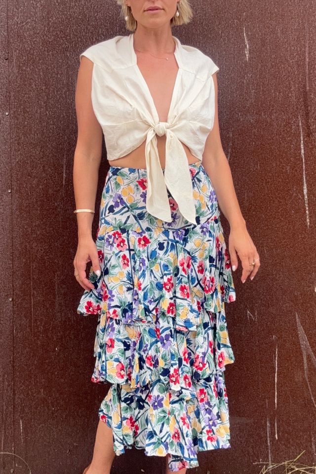 Vintage 1980s Norma Kamali Skirt Selected by Kikos Kloset #1