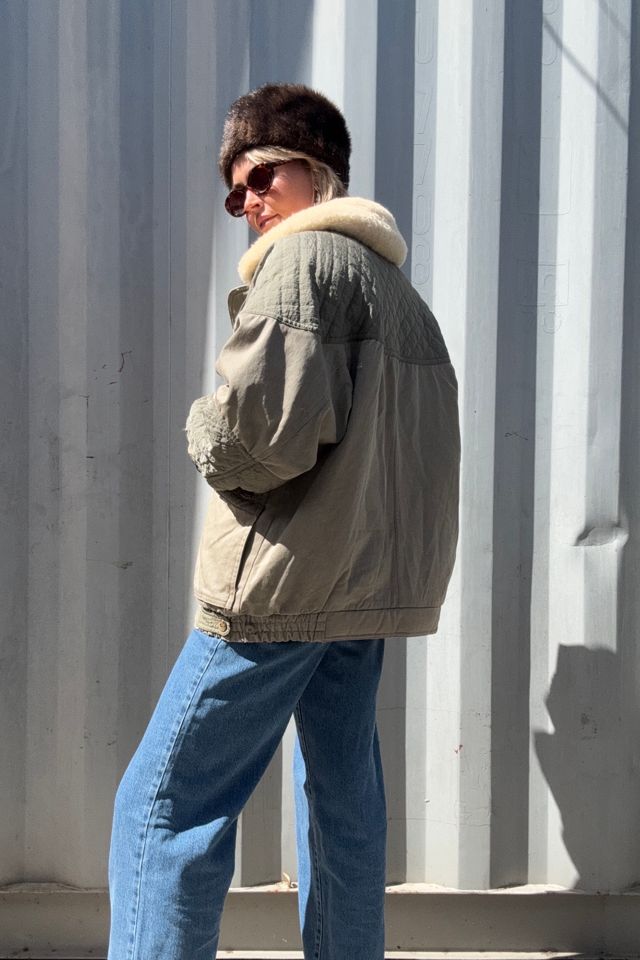 Vintage 1970s Goose Down Sherpa Jacket Selected by Kikos Kloset #2