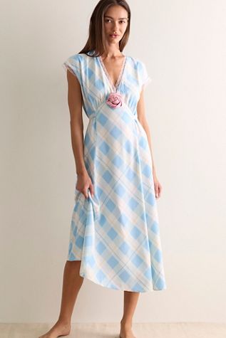 Sleeper Genus Rosa Midi Slip Dress