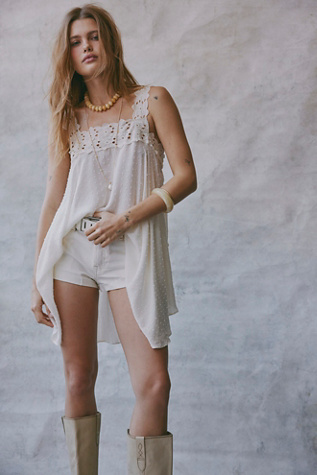 Don't You Love It Mini Slip Dress by Intimately at Free People in White, Size: S