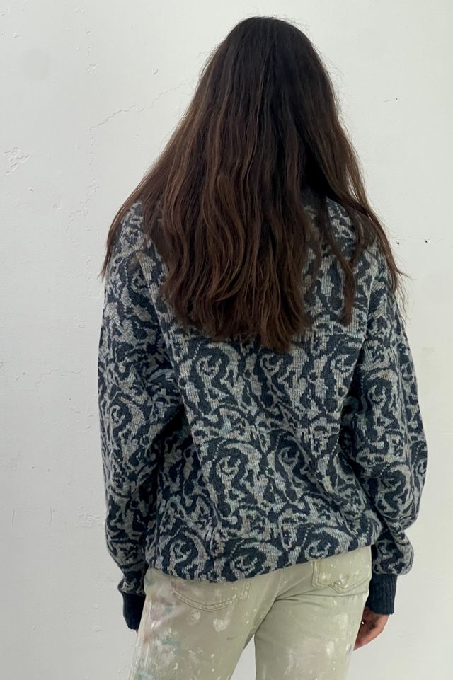 Vintage Wool Pattern  Sweater Selected by Anna Corinna #1