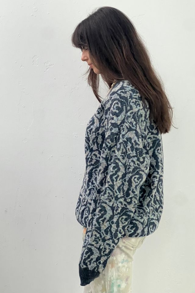 Vintage Wool Pattern  Sweater Selected by Anna Corinna #2