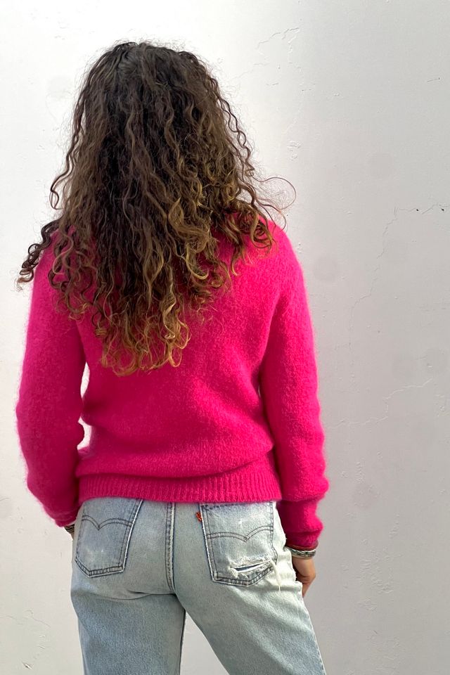 Vintage Italian Neon Wool Sweater Selected by Anna Corinna #2