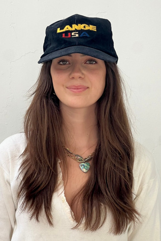 Vintage Corduroy Lange USA Cap Selected by Anna Corinna