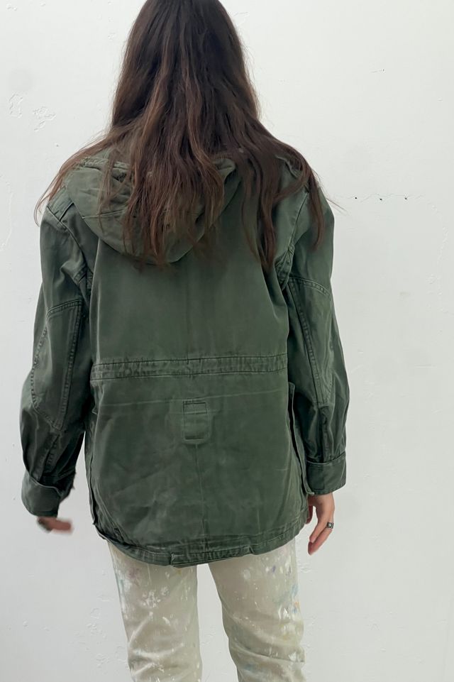 Vintage Hooded Army Jacket Selected by Anna Corinna #1
