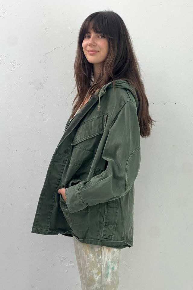 Vintage Hooded Army Jacket Selected by Anna Corinna #2