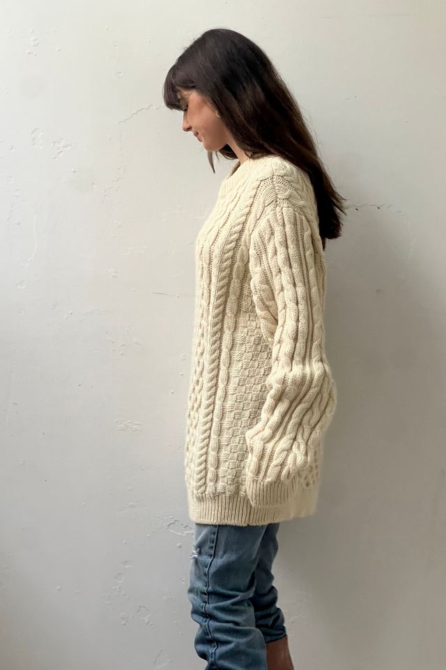 Vintage LL Bean Fisherman Sweater Selected by Anna Corinna #1