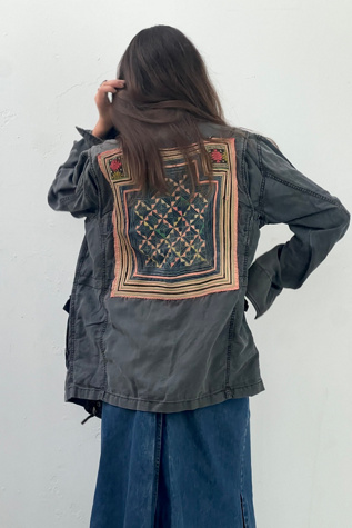 Anna Corinna Reworked Vintage Patched Jacket