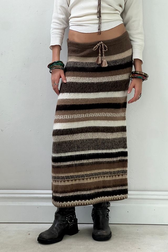 Vintage Knit Alpaca Skirt Selected by Anna Corinna #2