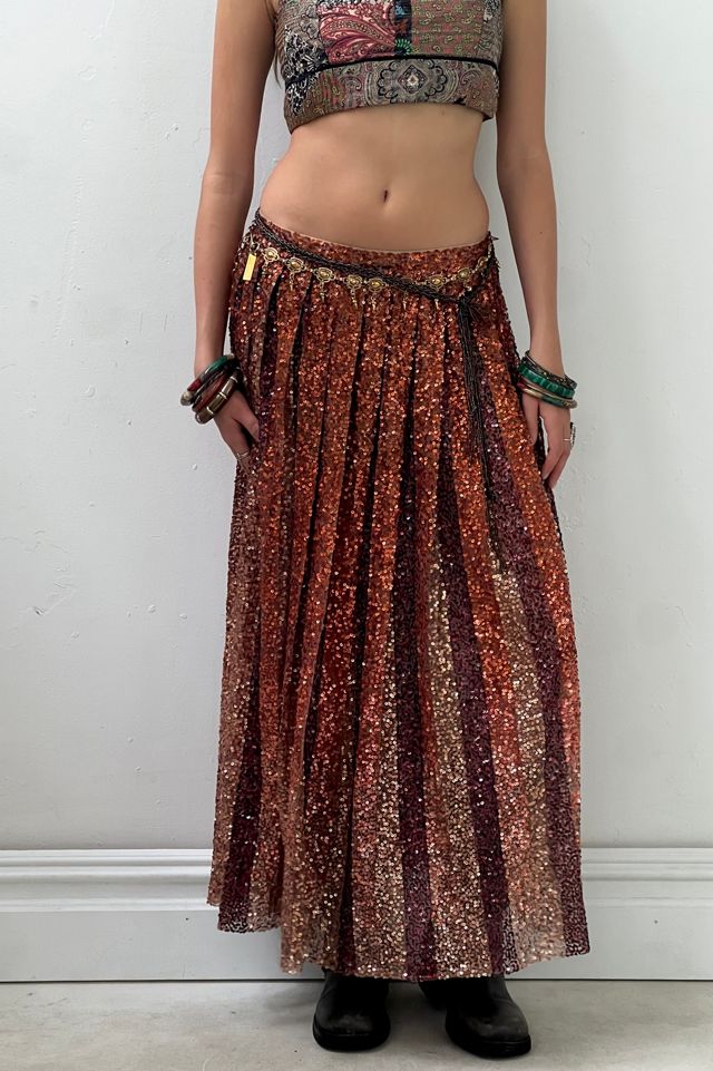 Vintage Christian Dior Sequin Skirt Selected by Anna Corinna #1