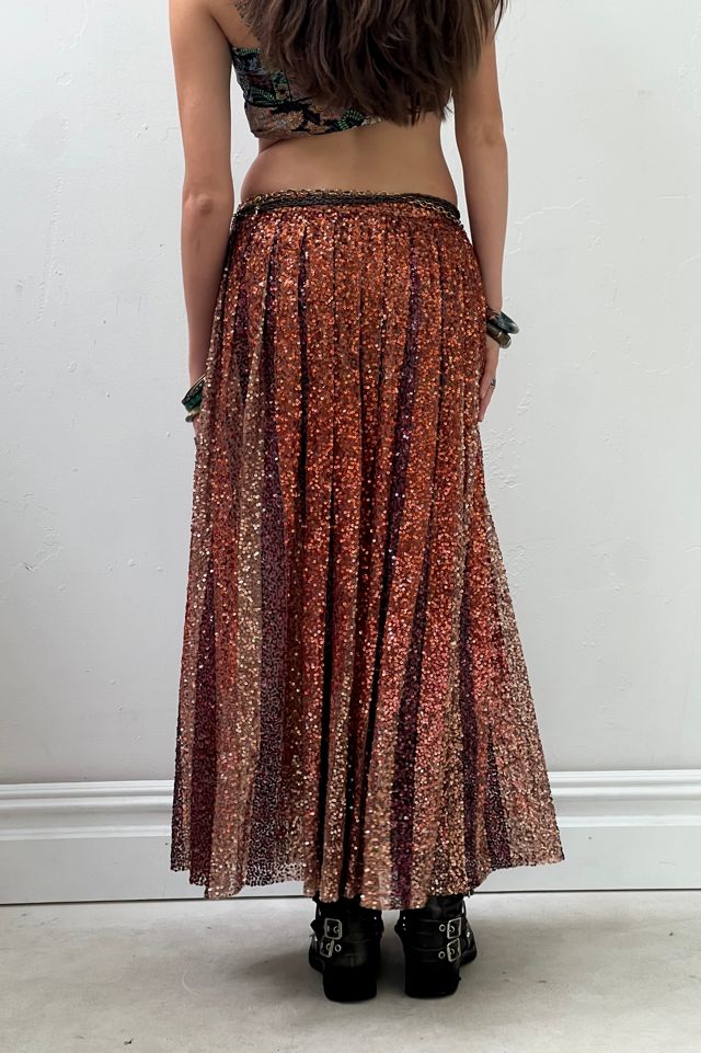 Vintage Christian Dior Sequin Skirt Selected by Anna Corinna #2