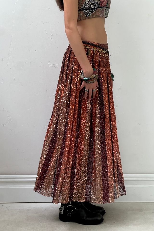 Vintage Christian Dior Sequin Skirt Selected by Anna Corinna #3