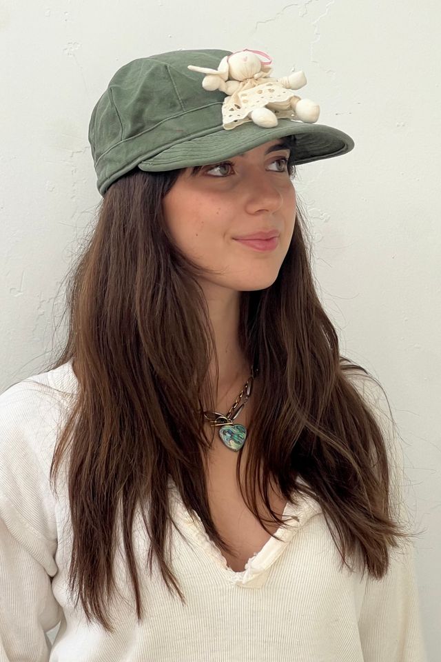 Anna Corinna Reworked Vintage Bunny Army Cap #1