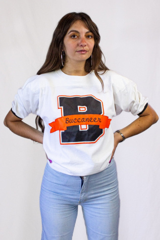 Vintage Beech High School Buccaneers Jersey T Shirt Selected By Black Shag Vintage