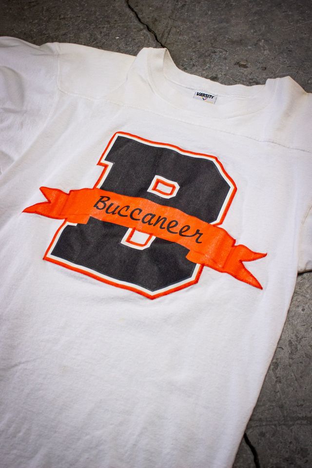 Vintage Beech High School Buccaneers Jersey T Shirt Selected By Black Shag Vintage #3