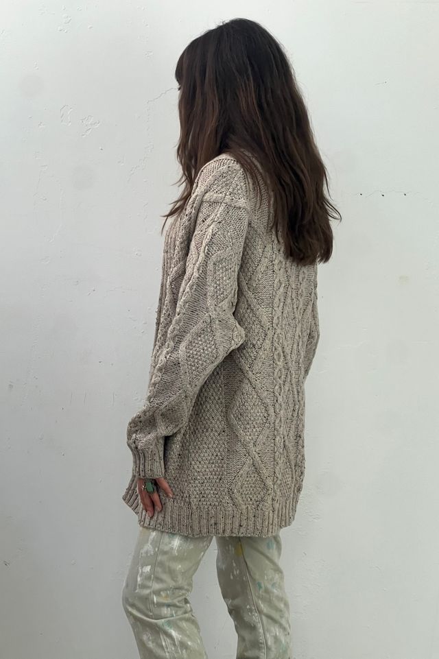 Vintage Irish Wool Cardigan Selected by Anna Corinna #1