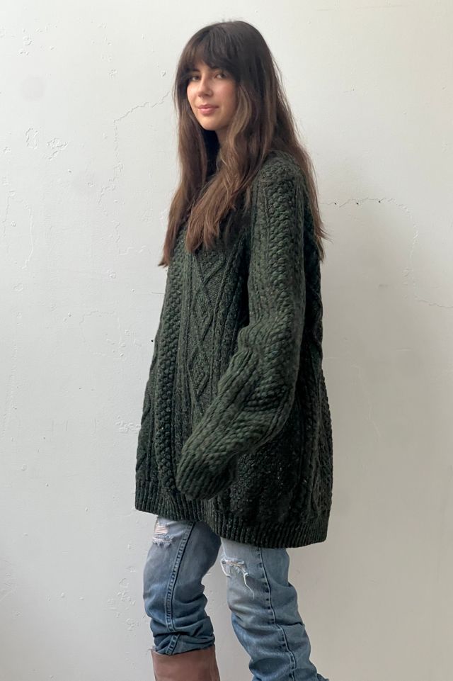 Vintage Irish Wool Forest Sweater Selected by Anna Corinna #1