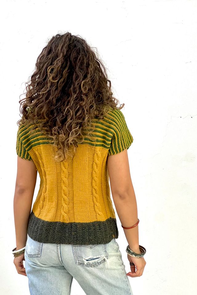 Vintage Hand Knit Sweet Sweater Selected by Anna Corinna #2