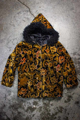 Женская куртка Black Shag Vintage 60s Tapestry Zip Up Jacket Selected, цвет: Разноцветный — фото 3