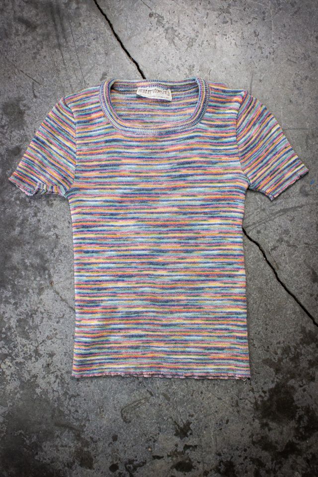 Vintage 70s Knitwaves Baby Tee Selected By Black Shag Vintage #2