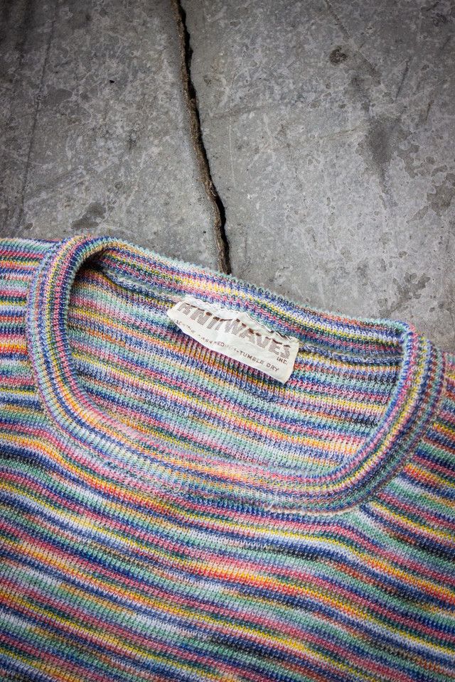 Vintage 70s Knitwaves Baby Tee Selected By Black Shag Vintage #3