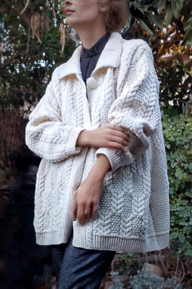 Vintage Fisherman's Cable Knit Sweater Selected by Garbage Soup #2