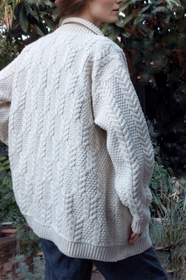 Vintage Fisherman's Cable Knit Sweater Selected by Garbage Soup #3