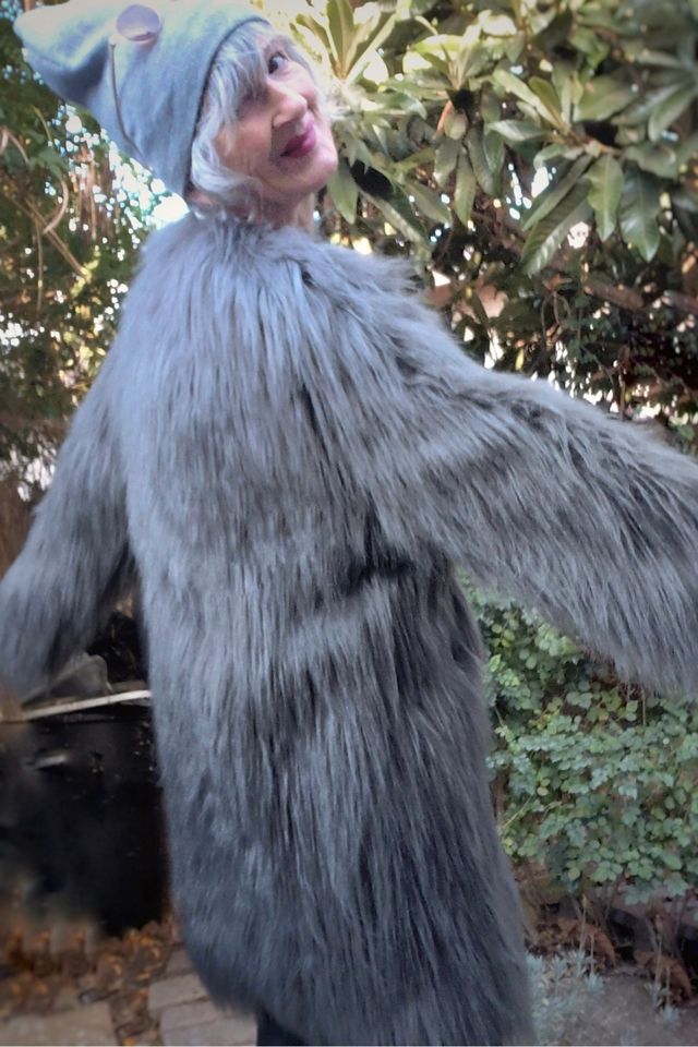 Unreal Fur Faux Mongolian Fur Coat Selected by Garbage Soup #2