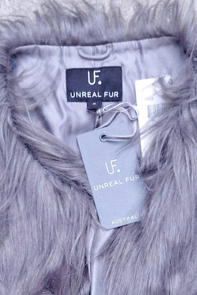 Unreal Fur Faux Mongolian Fur Coat Selected by Garbage Soup #3