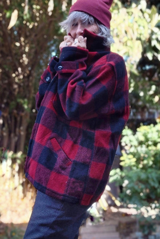 Vintage Buffalo Plaid Zip Jacket Selected by Garbage Soup