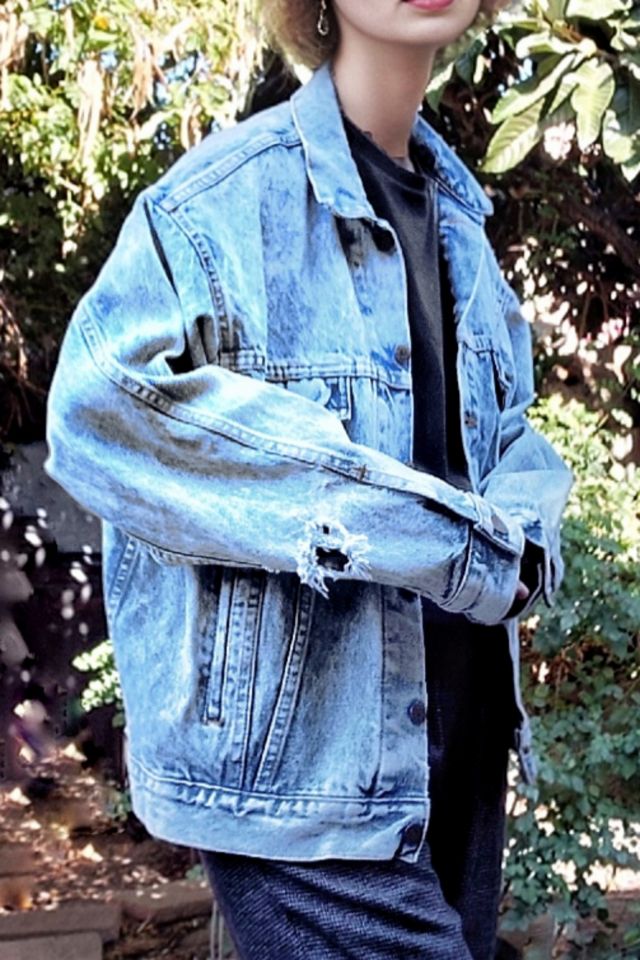 1990's Levi's Distressed Trucker Jacket Selected by Garbage Soup #1
