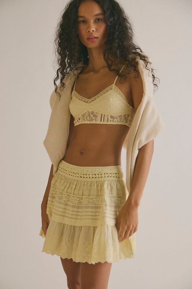 Play Nice Mini Slip Skirt #1