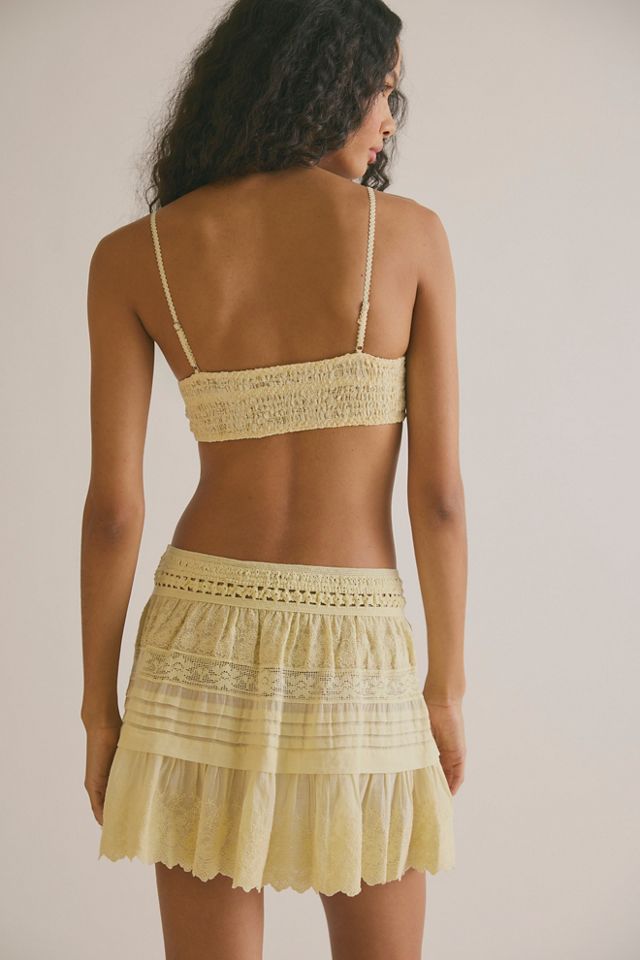 Play Nice Mini Slip Skirt #2