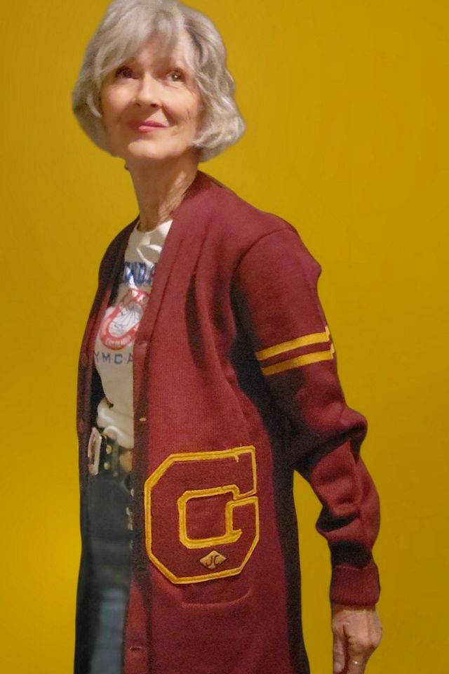 1940's Varsity Wool Sweater Selected by Garbage Soup #1