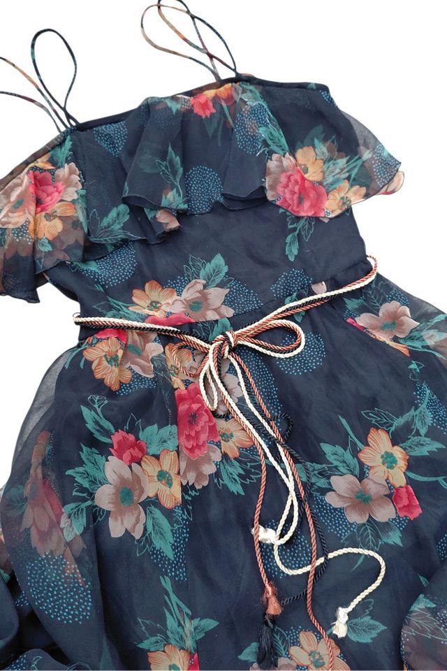 AJ Bari Chiffon Maxi Dress Selected by Garbage Soup #3